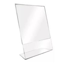 Display L 10x15cm A6 Expositor Balcão Mesa Folder Bar Folha