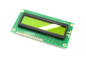 Display LCD 16x02 Verde sem Luz de Fundo (Back Light) WH-1602A-NYG-JT - Winstar