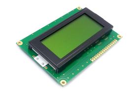 Display LCD 16x04 Verde com Luz de Fundo (Back Light) WH-1604A-YYH-JT - Winstar