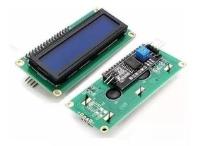 Display Lcd 16x2 1602 Fundo Azul C/ Modulo I2c Já Soldado