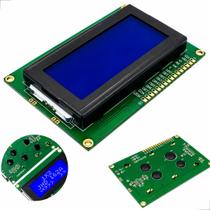 Display Lcd 2004 20x4 Fundo Azul Pic Arduino Lcd2004