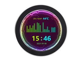 Display LCD de refrigerador de CPU/GPU Waveshare 2.8 para resfriamento de água Display LCD de refrigerador de CPU/GPU Waveshare 2.8 para resfriamento de água