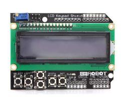 Display Lcd Shield Com Teclado Para Arduino - Eletronica Castro