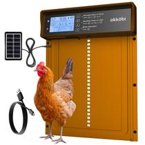 Display LCD Solar Automático Okkobi para Galinheiro