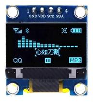 Display Oled 0.96 I2c Azul Amarelo Arduino Display Oled 0.96 I2c Azul Amarelo Arduino