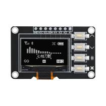 Display OLED De 0,96 Polegadas 128x64 Com Teclado 4x4 I2C SSD1315 Para Arduino Branco Amarelo Azul Display OLED De 0,96 Polegadas 128x64 Com Teclado 4x4 I2C SSD1315 Para Arduino Branco Amarelo Azul