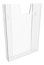 Display Parede Acrílico A3 Horizontal Porta Folha Escritório