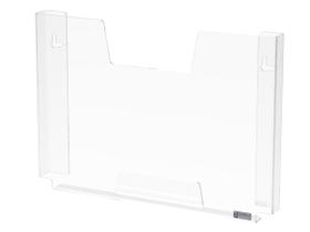 Display Parede Porta Folha Folder A5 Petg Vertical