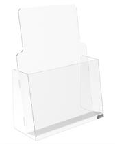 Display Porta Folder A4 de Mesa em Acrílico Display Porta Folder A4 de Mesa em Acrílico