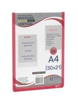 Display Porta-Folha A4 Parede com Bordas Coloridas Display Porta-Folha A4 Parede com Bordas Coloridas