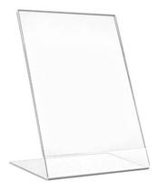 Display Porta Folha Sulfite A4 Acrílico Balcão Mesa Cardápio