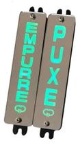 Display Sinalizador Led Puxe Empurre Espelhado Gpcontrol