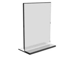 Display T A7 7,5x10cm Balcão Mesa Bar Folha Folder Kit 10 Peças