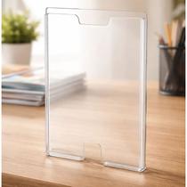 Display Transparente Quadro Aviso Organização Porta Documentos A4 Prático