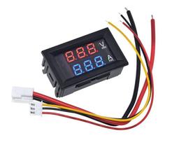 Display voltimetro e amperimetro digital 10a 0100v