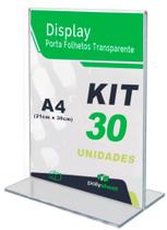 Displays Acrilico Em T Tamanho A4 Vertical Mesa Balcão Displays Acrilico Em T Tamanho A4 Vertical Mesa Balcão