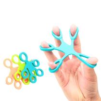 Dispositivo Anéis elásticos Exercícios p/ Dedos Mão - Yoga - Aaz