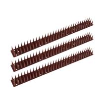 Dispositivo Anti-Escalada para Pássaros e Gatos - 12 Peças de Picos de Plástico