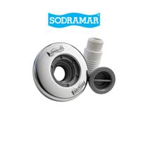 Dispositivo Aspiração Sodramar Inox 50mm para Piscina de Alvenaria Dispositivo Aspiração Sodramar Inox 50mm para Piscina de Alvenaria