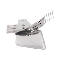 Dispositivo De Bainha De Viés Duplo Para Máquina De Costura, Acabamento Em Ângulo Reto, Tubo De