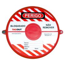 Dispositivo de Bloqueio de Válvula Registro, Válvula Gaveta e Válvula Globo 7" a 10,5" (175 a 265mm) BVR265 Tagout