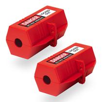 Dispositivo de bloqueio elétrico TRADESAFE 220V, pacote com 2