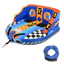 Dispositivo de Flutuação Aquática XGEAR - Tubo Inflável de Reboque 173x165x84 cm Dispositivo de Flutuação Aquática XGEAR - Tubo Inflável de Reboque 173x165x84 cm