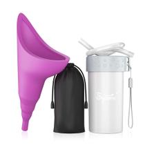 Dispositivo de micção feminina Syarme portátil reutilizável com tubo Dispositivo de micção feminina Syarme portátil reutilizável com tubo