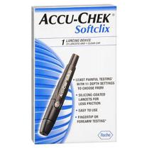 Dispositivo de punção Accu-Chek Softclix e lancetas 1 cada da Accu-Chek (pacote com 2)