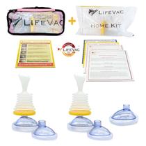 Dispositivo de resgate LifeVac Home & Pink Travel Combo