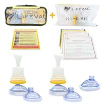 Dispositivo de resgate LifeVac Home & Yellow Travel Combo Kit