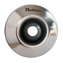 Dispositivo de retorno com capa de inox pooltec plug 50mm para piscinas de alvenaria sobrepor