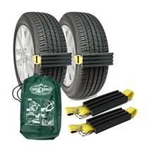 Dispositivo de tração de pneus TRACGRABBER para carros e pequenos SUVs x2 Dispositivo de tração de pneus TRACGRABBER para carros e pequenos SUVs x2