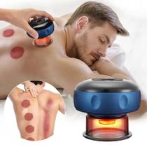 Dispositivo de ventosas elétricas inteligentes usb, massagem para ventosas corporais, massageador de terapia de raspagem - MASSAGEMVACUO