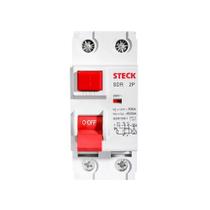 Dispositivo Diferencial DR Steck 4P 40A 30mA - SDR44030