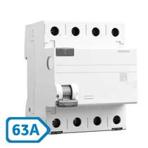 Dispositivo Diferencial Residual DR Tetrapolar 63A - SIEMENS