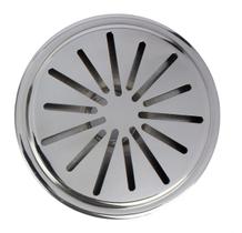 Dispositivo Dreno de Fundo Encaixe 50mm Anti -Turbilhão em Inox para Piscina de Alvenaria