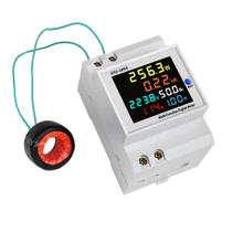 Dispositivo multifuncional do medidor de corrente de tensão LCD
