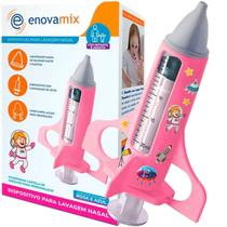 Dispositivo Para Lavagem Nasal Infantil Seringa De 20Ml Rosa