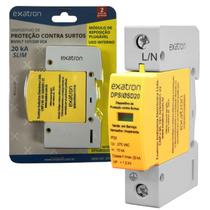 Dispositivo Protecao Contra Surto Dps 20ka Slim Bivolt