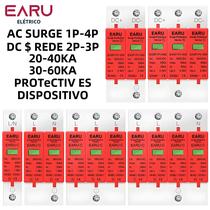 Dispositivo Protetor Contra Surtos De Energia Doméstica De Baixa Tensão SPD Pára-raios 1/2/3/4 Pólo