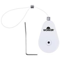 Dispositivo Retrátil Antifurto Branco Worker