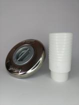 Dispositivo Sodramar Aspiração Pratic C/ Luva Abs/Inox 50mm Dispositivo Sodramar Aspiração Pratic C/ Luva Abs/Inox 50mm