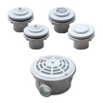 Dispositivos 1 Aspiração 2 Retorno 1 Nivel 1 Drenos Abs Para Piscina Vinil