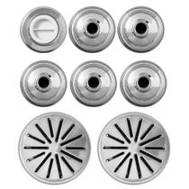 Dispositivos Inox 1 Aspiração 5 Retorno 2 Ralos Para Piscina Dispositivos Inox 1 Aspiração 5 Retorno 2 Ralos Para Piscina