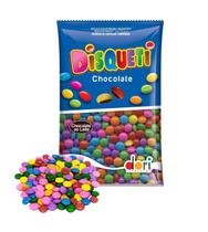 Disqueti Chocolate Confeitado Dori Pacote De 1 Kg Festa