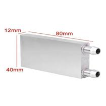 Dissipador De Calor Com Circulação De Água 40X80X12 Dissipador De Calor Com Circulação De Água 40X80X12