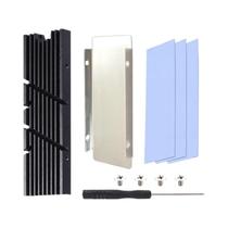 Dissipador De Calor De Alumínio Para SSD M.2 NVME NGFF 2280, Almofada De Resfriamento Para Disco Dissipador De Calor De Alumínio Para SSD M.2 NVME NGFF 2280, Almofada De Resfriamento Para Disco