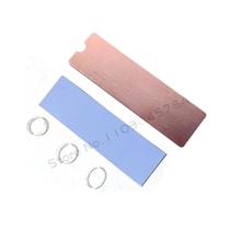 Dissipador De Calor De Cobre Puro Para PC M2 SSD NVME NGFF 2280 Radiador Fino Para Desktop E