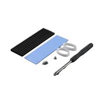 Dissipador De Calor Dupla Face Para SSDs M.2 2280 JEYI, Suporte Para PS5 E PC NVME NGFF Com